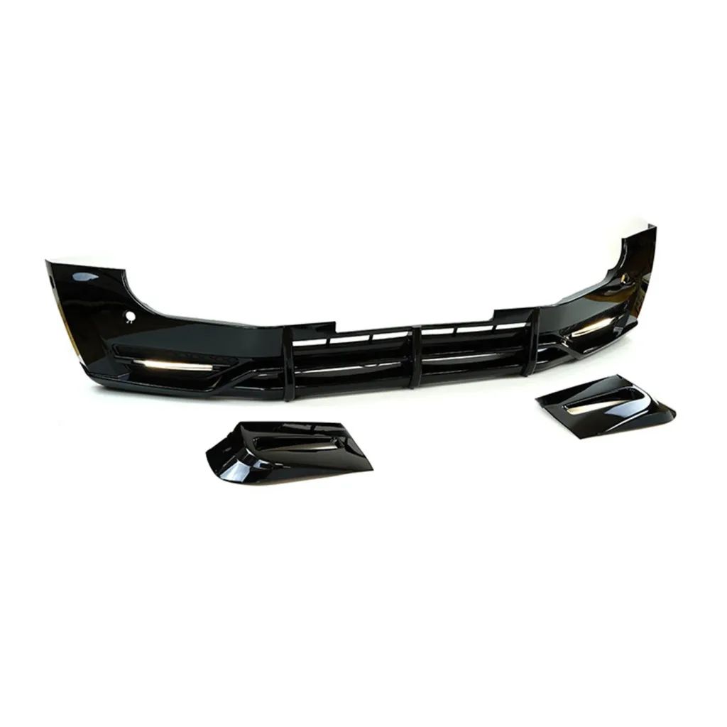 Assetti Front lower bumper splitter with DRL for Land Rover Defender 2020+ L663